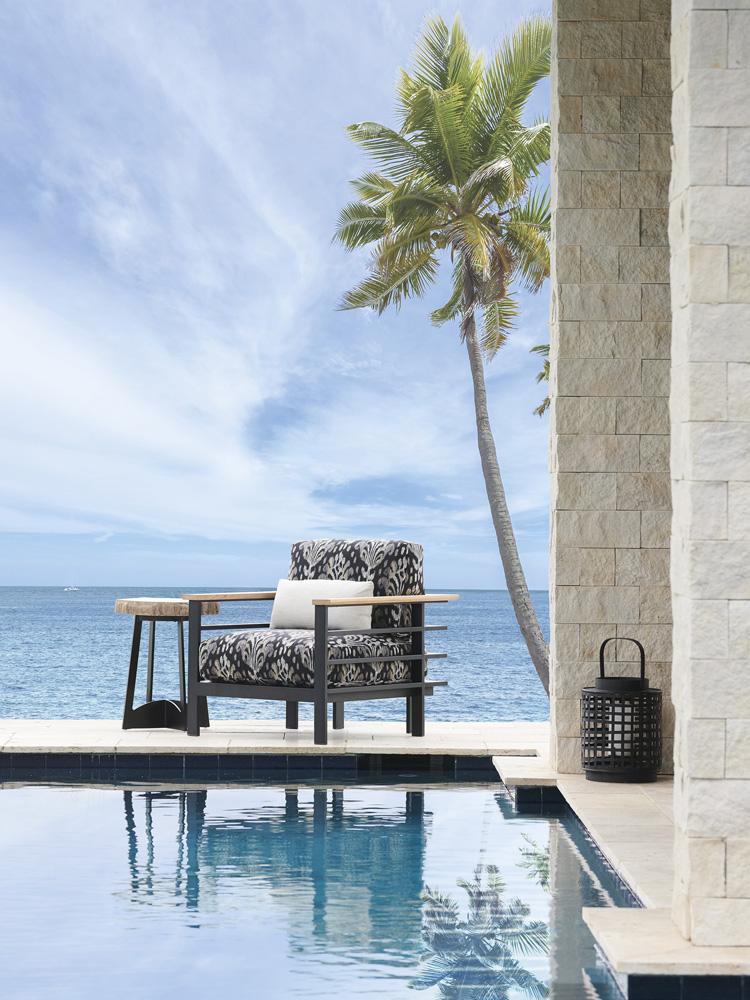 Tommy Bahama Outdoor - South Beach Lounge Chair, Obsidian - 3940-11-41 veiw 3