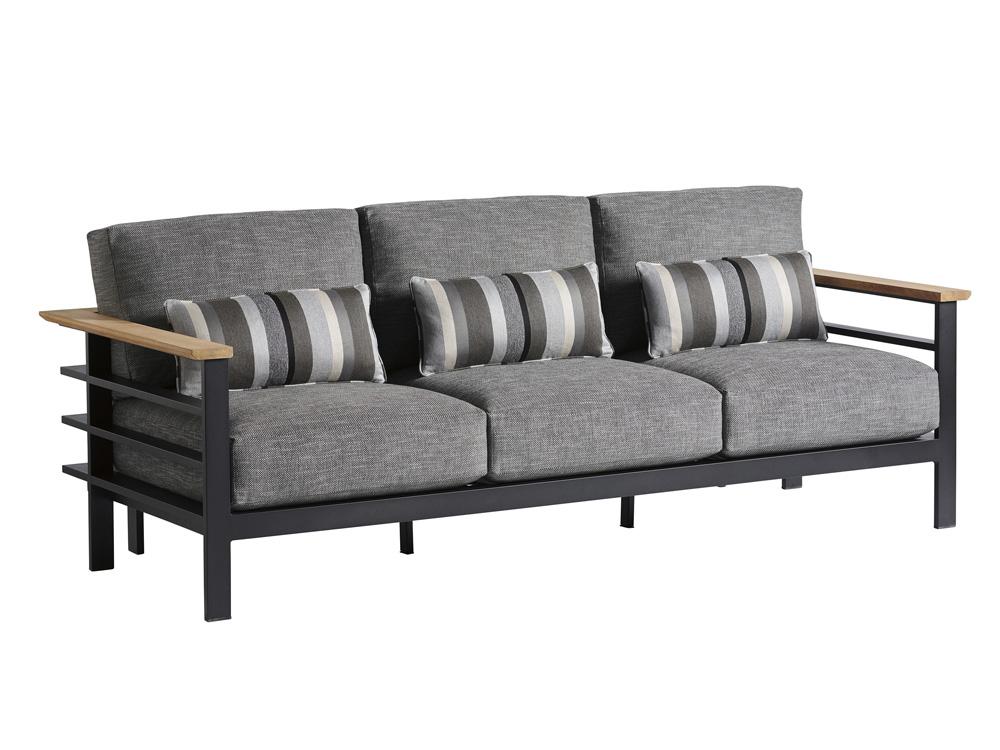 Tommy Bahama Outdoor - South Beach Sofa, Obsidian - 3940-33-40 veiw 1