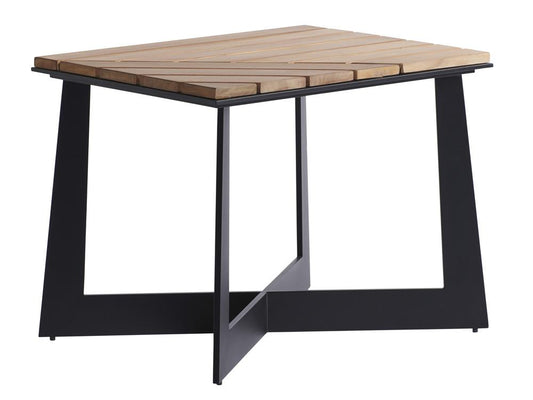 Tommy Bahama Outdoor - South Beach Square End Table, Obsidian - 3940-957 veiw 1