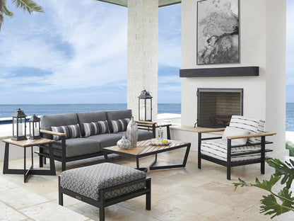 Tommy Bahama Outdoor - South Beach Square End Table, Obsidian - 3940-957 veiw 3