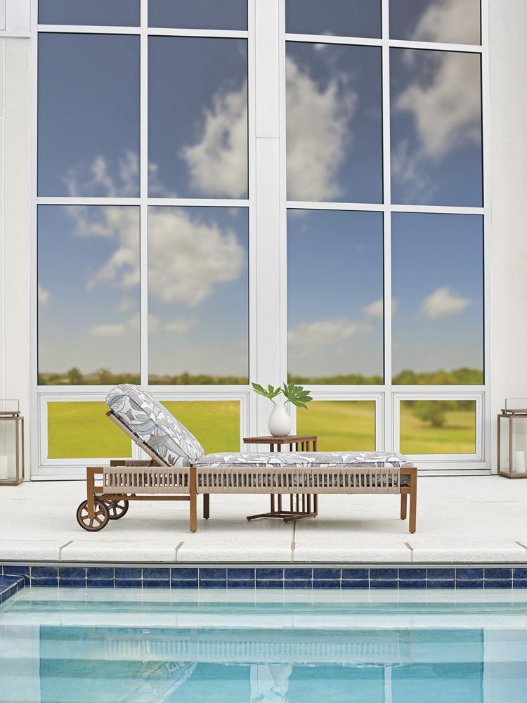 Tommy Bahama Outdoor - St Tropez Chaise Lounge, Medium Brown - 3925-75-40 veiw 3