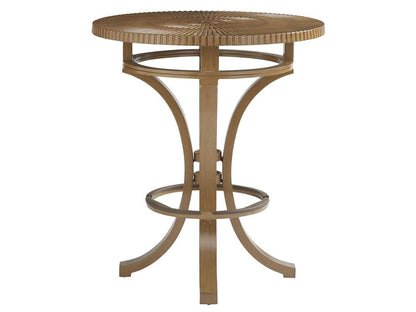 Tommy Bahama Outdoor - St Tropez High/Low Bistro Table, Medium Brown - 3925-873 veiw 1
