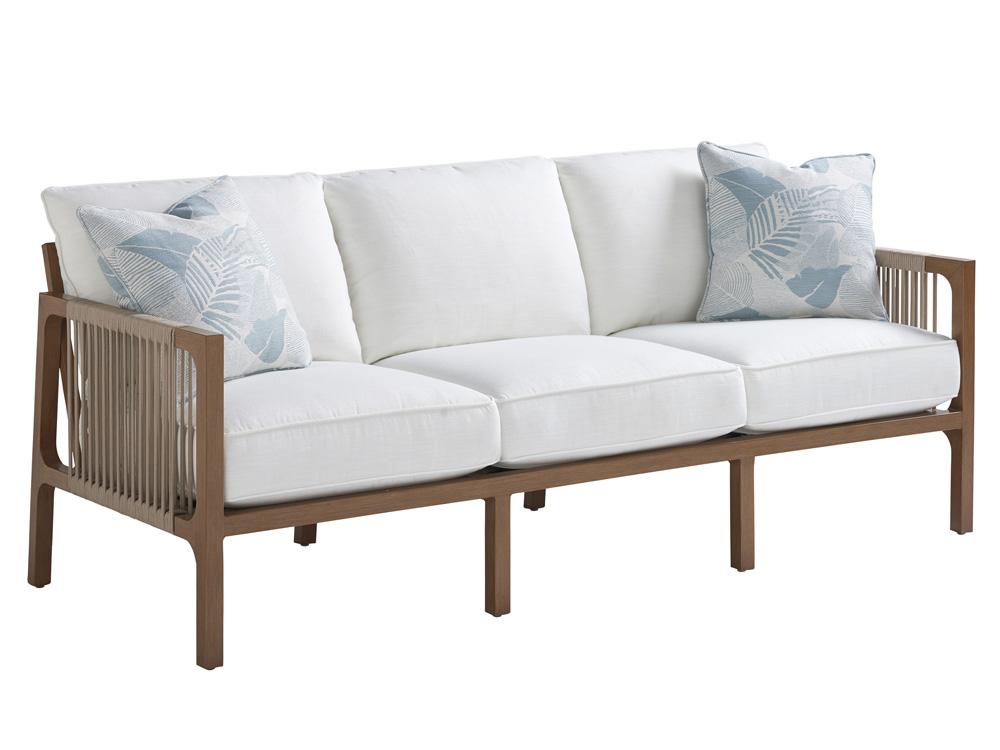 Tommy Bahama Outdoor - St Tropez Sofa, Medium Brown - 3925-33-40 veiw 1