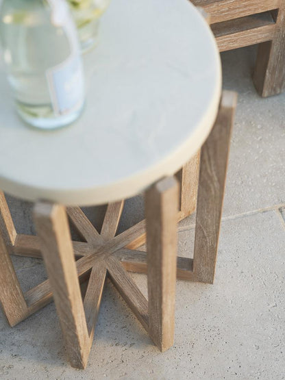 Tommy Bahama Outdoor - Stillwater Cove Accent Table, Taupe - 3450-952 veiw 3