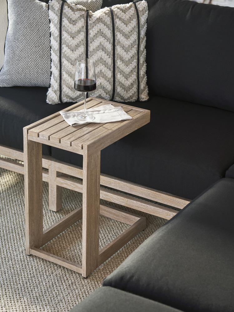 Tommy Bahama Outdoor - Stillwater Cove Drink Table, Taupe - 3450-957 veiw 2