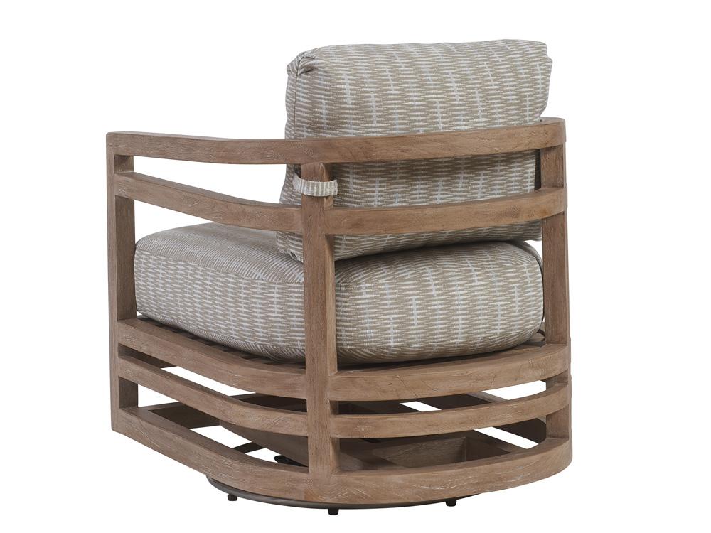 Tommy Bahama Outdoor - Stillwater Cove Swivel Lounge Chair, Taupe - 3450-10SW-40 veiw 2