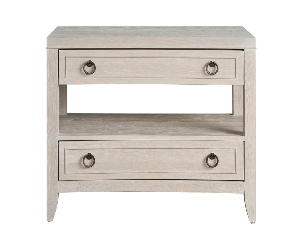 Universal Furniture - Avaline Nightstand - White Oak - U428350 veiw 2