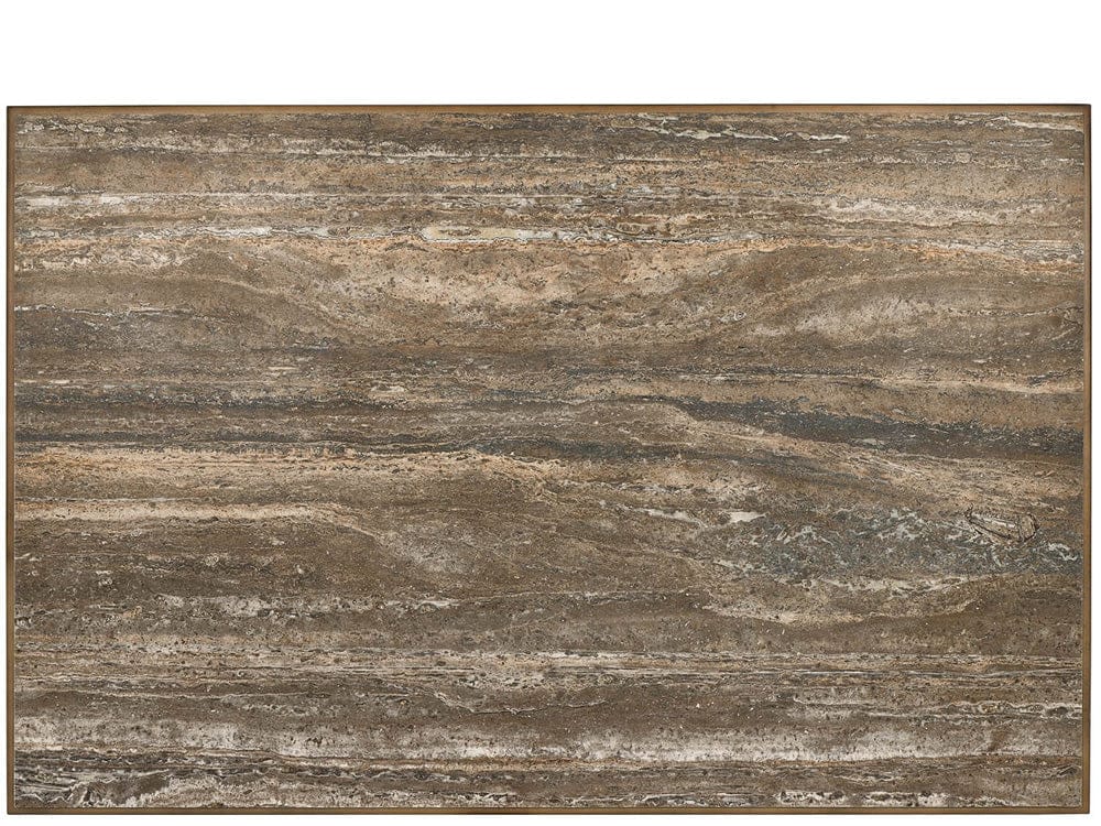 Universal Furniture - Brindle Cocktail Table - Smioked Gold and Travertine - U508801 view 3