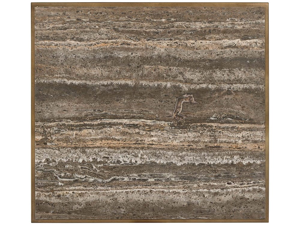 Universal Furniture - Brindle End Table - Smioked Gold and Travertine - U508802 view 3