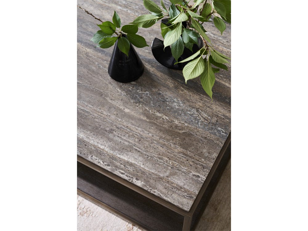 Universal Furniture - Brindle End Table - Smioked Gold and Travertine - U508802 view 5