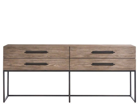 Universal Furniture - Dwell - Boulder Metal Base Console - U462816 view 1