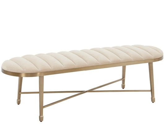 Universal Furniture - Fenwick - Dusty Bronze Bench - U600380 view 1