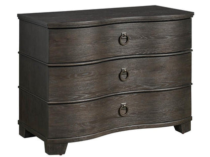 Universal Furniture - Griffith Park Serpentine Chest - Obsidian - U400B360 veiw 1