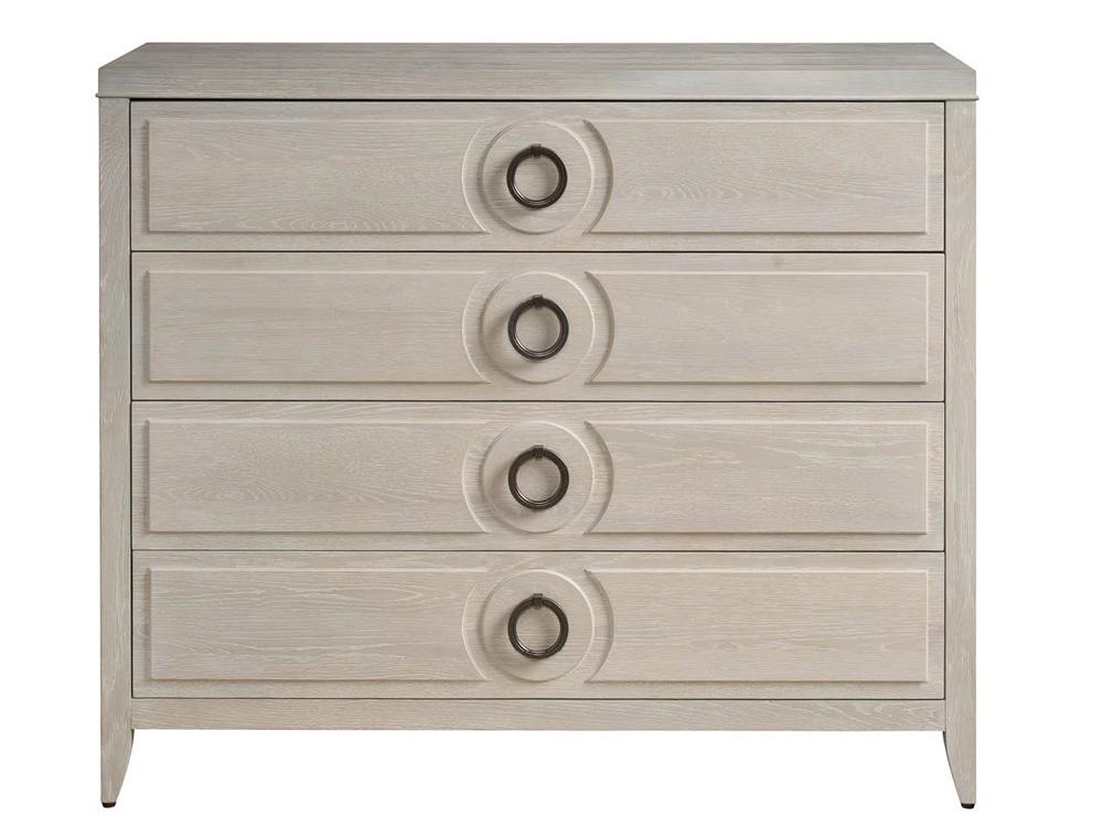 Universal Furniture - Lizmore Chest - White Oak - U428140 veiw 2