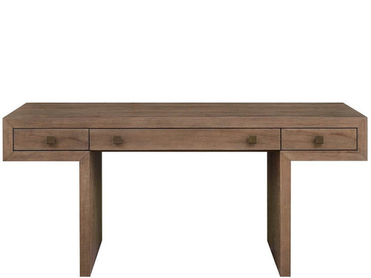 Universal Furniture - Modern Haze 68" Wide Luxe Walnut Soft Close Drawer Writing Desk - U560C813 view 1