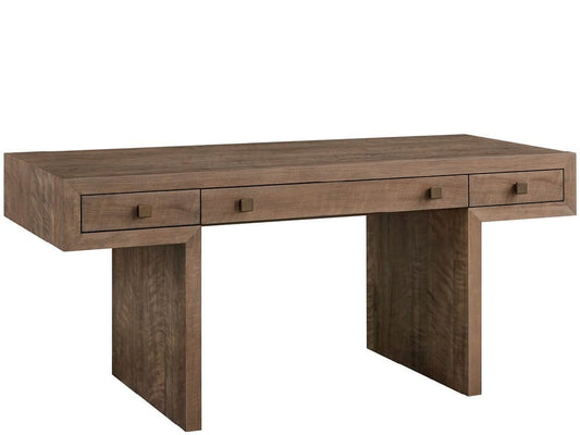 Universal Furniture - Modern Haze 68" Wide Luxe Walnut Soft Close Drawer Writing Desk - U560C813 view 2