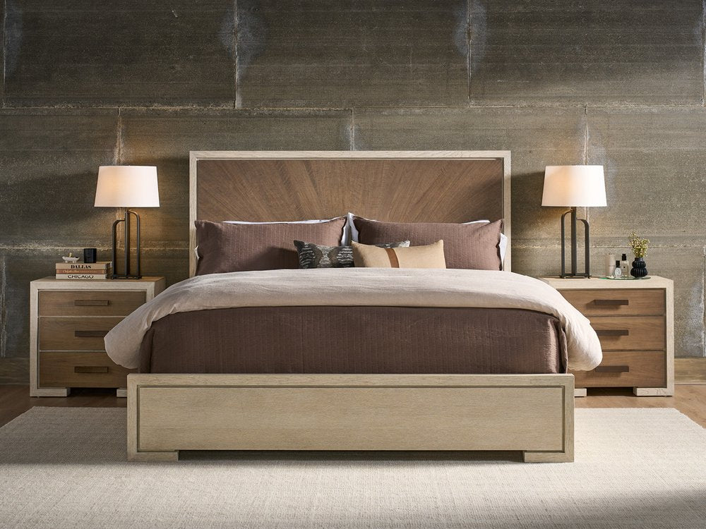 Universal Furniture - Modern - Mist Panel Bed Queen - U560A255B view 5