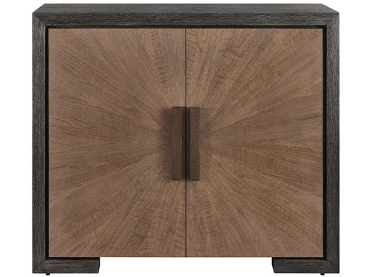 Universal Furniture - Modern Veil 42" Wide Veil Oak and Figured Haze Walnut Soft Close Doors Hall Chest - U560845 view 1
