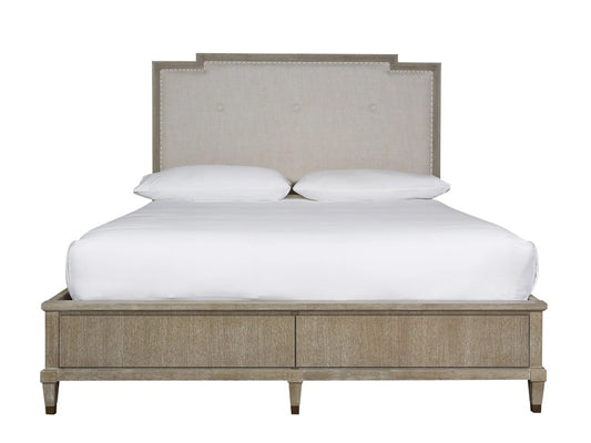 Universal Furniture - Playlist Harmony California King Bed with Panel Footboard in Smoke on the Water - 507A233A veiw 1