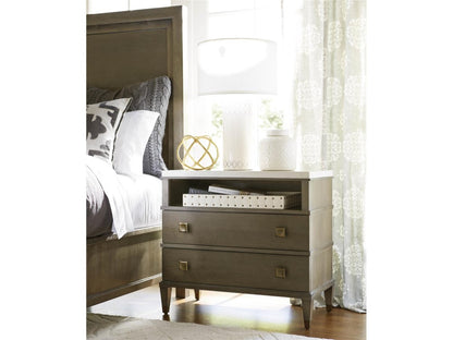 Universal Furniture - Playlist Two Drawer Nightstand in Brown Eyed Girl -507351 veiw 4