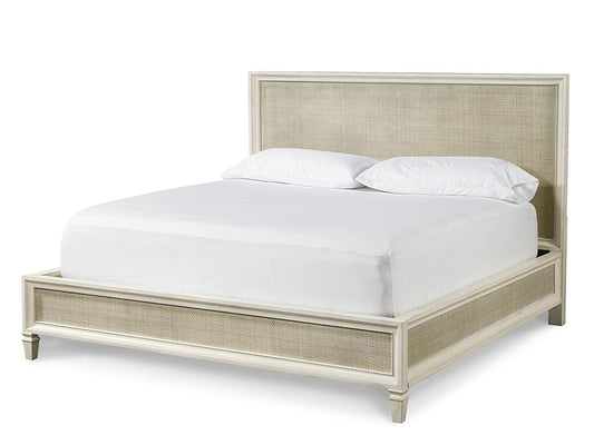 Universal Furniture - Summer Hill Woven Accent King Bed - Cotton Finish - 987220B veiw 1