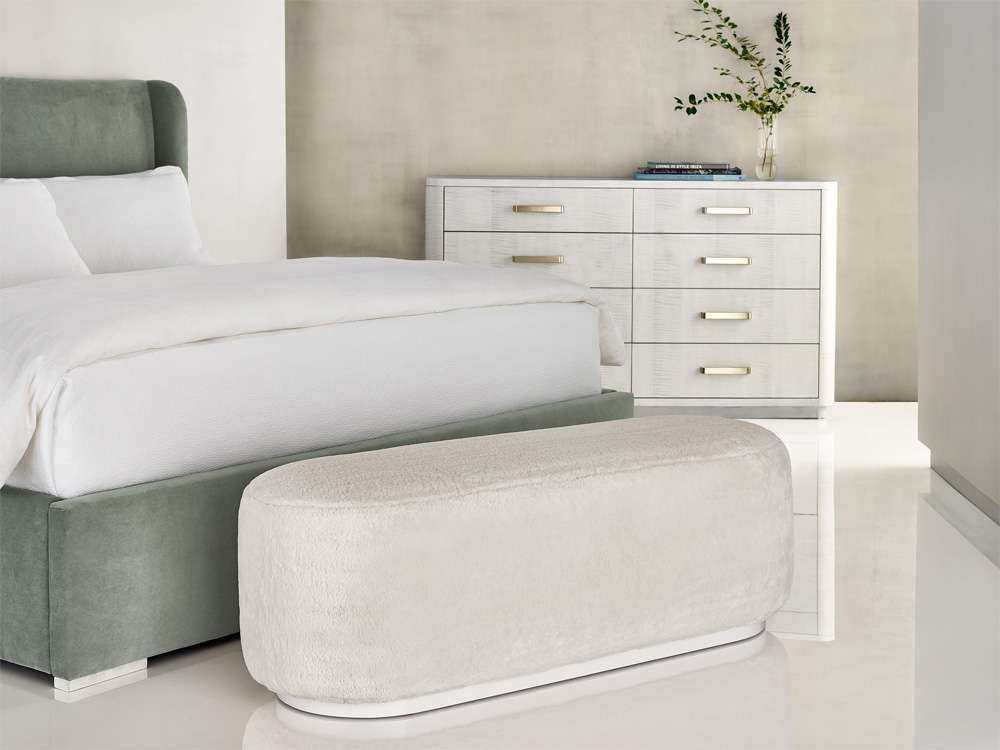 Universal Furniture - Tranquility Upholstered Bench - U195F380 veiw 3