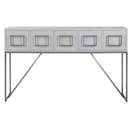 Uttermost - Abaya White Console Table - 24954 veiw 1