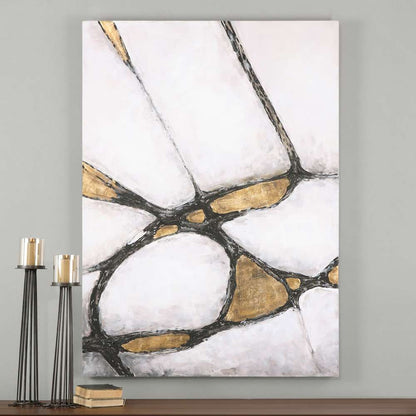 Uttermost - Abstract Art In Gold And Black - 34352 veiw 2