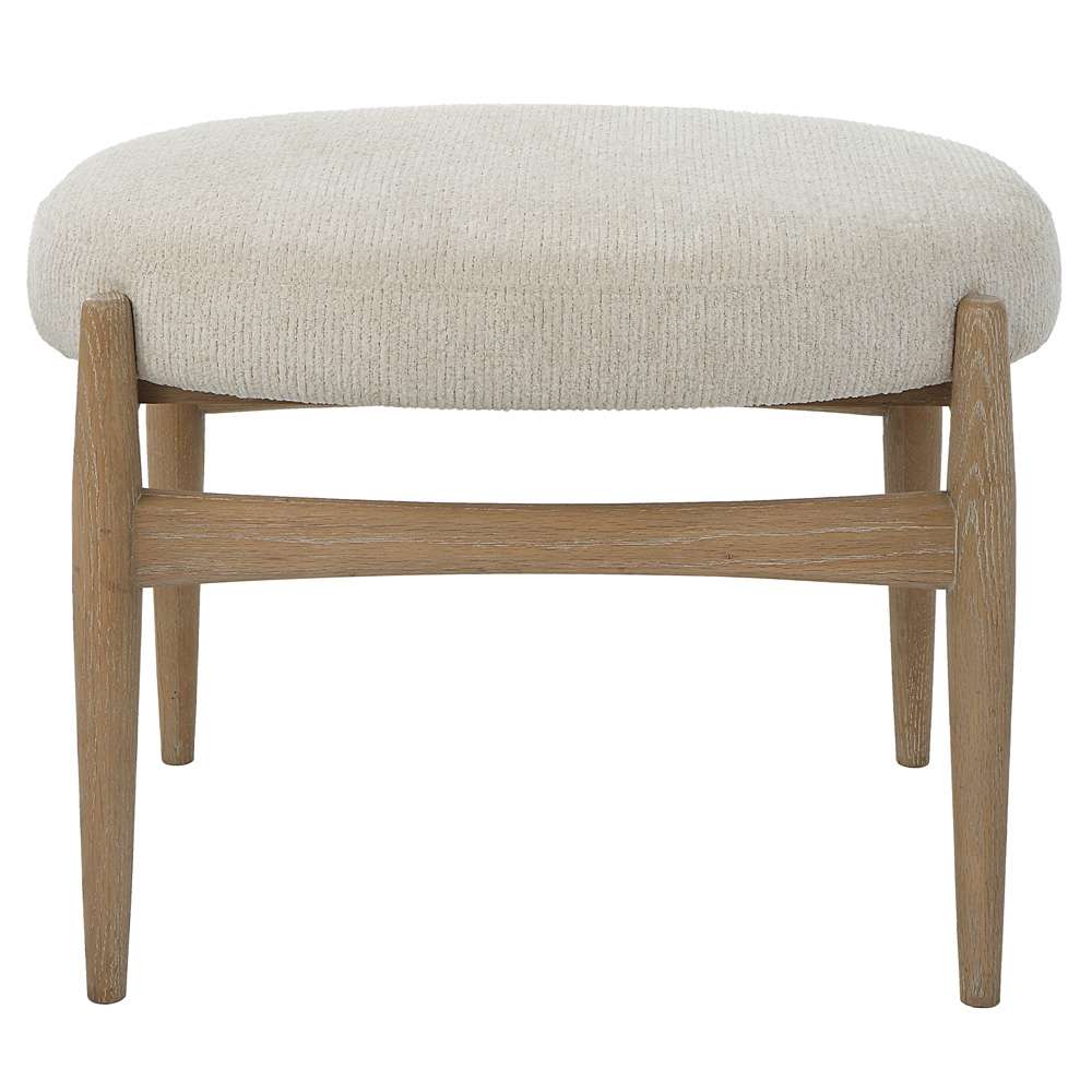 Uttermost - Acrobat Off-White Small Bench - 23736 veiw 1