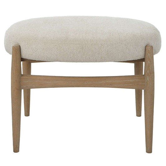 Uttermost - Acrobat Off-White Small Bench - 23736 veiw 1