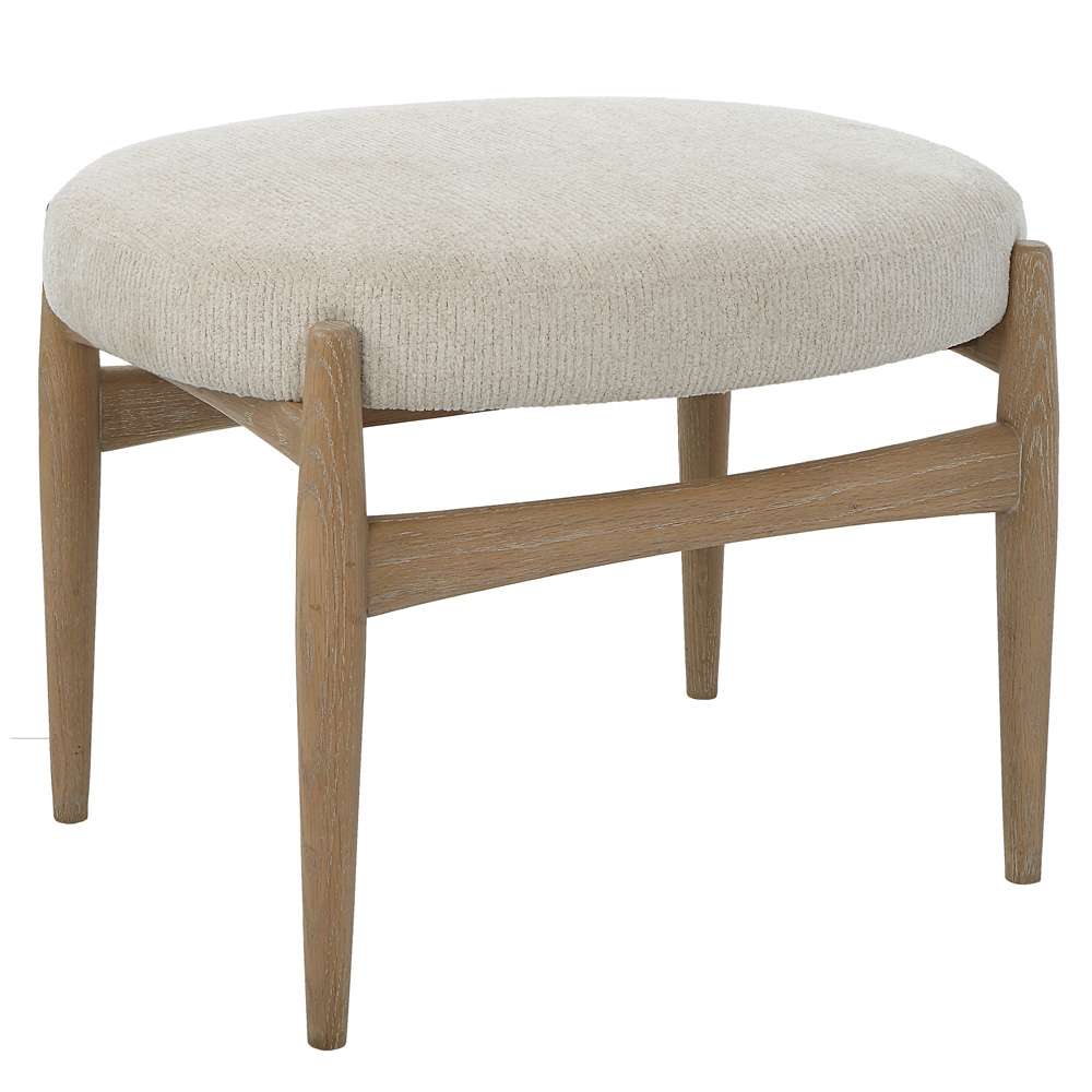 Uttermost - Acrobat Off-White Small Bench - 23736 veiw 3
