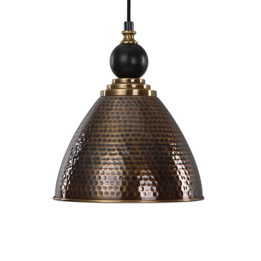 Uttermost - Adastra 1 Light Antique Brass Pendant - 22052 veiw 1