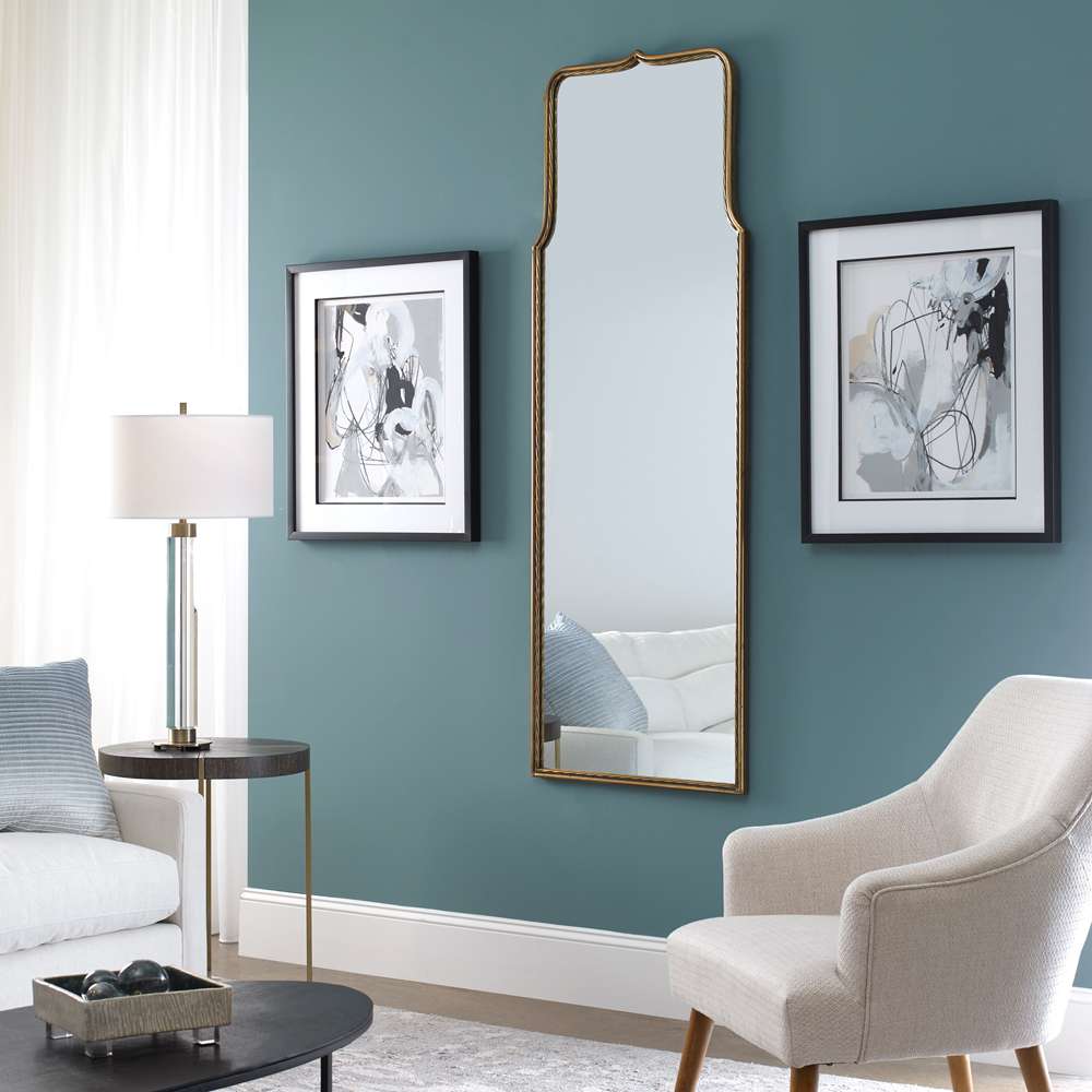 Uttermost - Adelasia Antiqued Gold Mirror - 09247 veiw 4