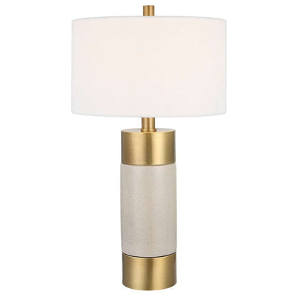Uttermost - Adelia Ivory & Brass Table Lamp - 30124-1 veiw 1