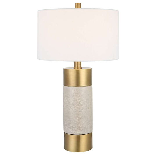 Uttermost - Adelia Ivory & Brass Table Lamp - 30124-1 veiw 1