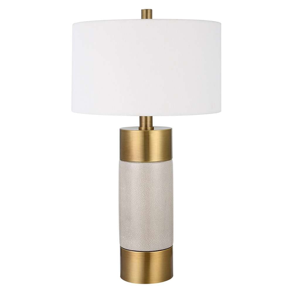 Uttermost - Adelia Ivory & Brass Table Lamp - 30124-1 veiw 3
