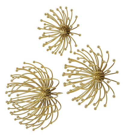 Uttermost - Aga Gold Metal Wall Decor (Set of 3) - 04337 veiw 3