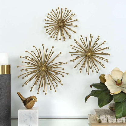 Uttermost - Aga Gold Metal Wall Decor (Set of 3) - 04337 veiw 4