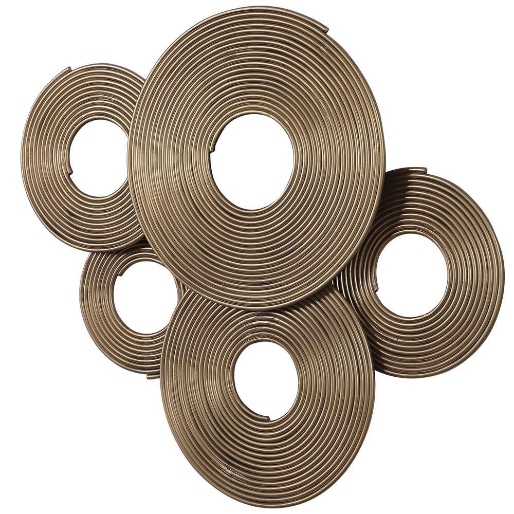 Uttermost - Ahmet Gold Rings Wall Decor - 04201 veiw 3
