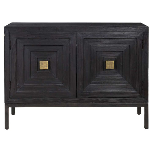 Uttermost - Aiken Dark Walnut 2 Door Cabinet - 24916 veiw 1