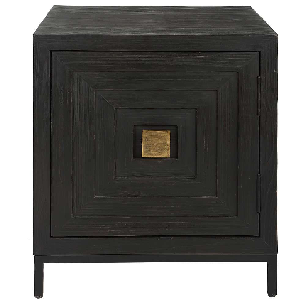 Uttermost - Aiken Geometric Cabinet / End Table - 25290 veiw 1