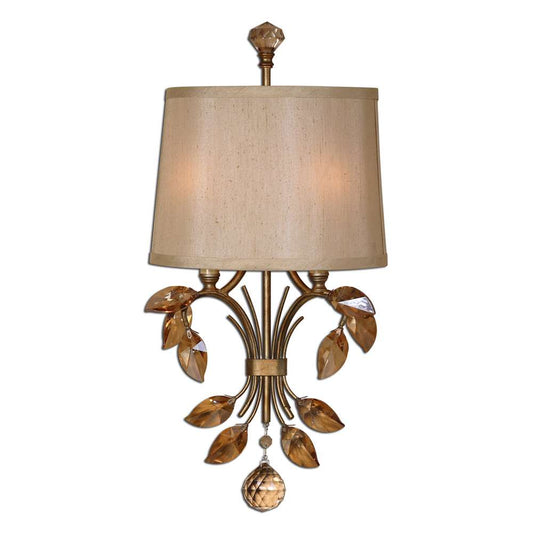 Uttermost - Alenya 2 Light Gold Wall Sconce - 22487 veiw 1