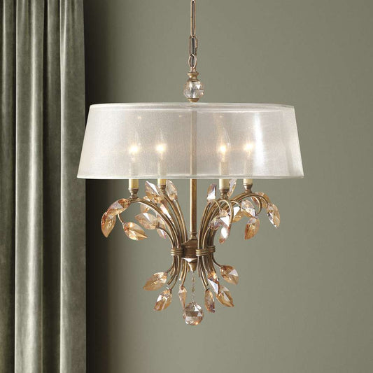 Uttermost - Alenya 4 Light Gold Metal Chandelier - 21245 veiw 2