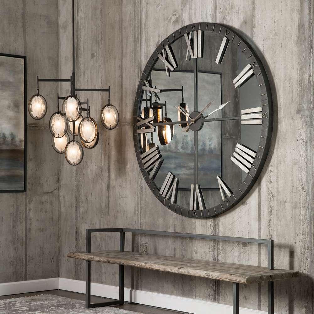 Uttermost - Amelie Large Bronze Wall Clock - 06419 veiw 3
