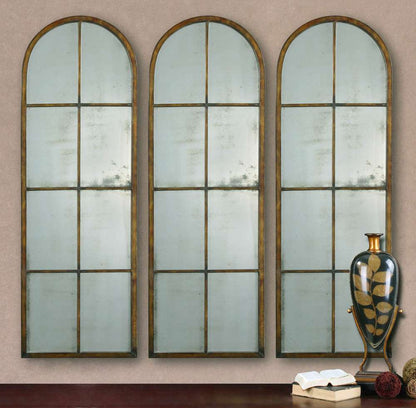 Uttermost - Amiel Arched Brown Mirror - 13463-P veiw 2