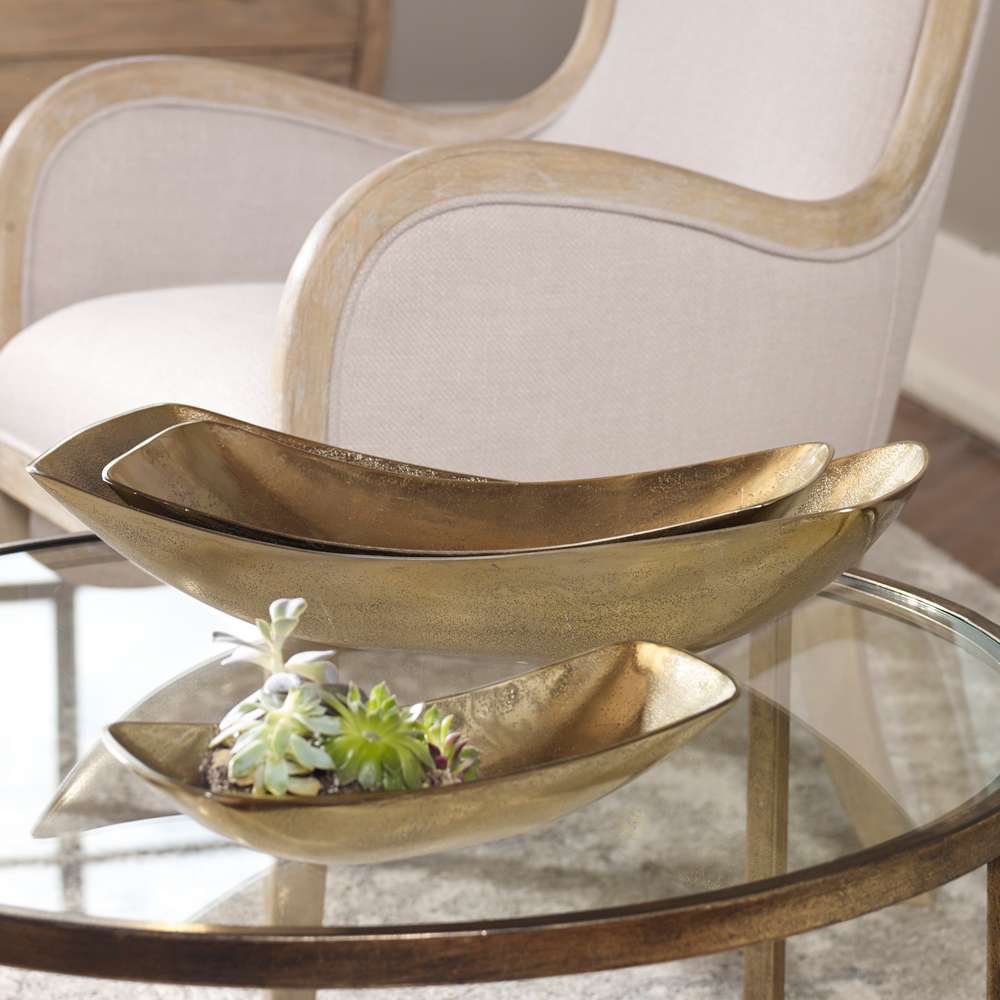 Uttermost - Anas Antique Brass Bowls Set/3 - 18957 veiw 4