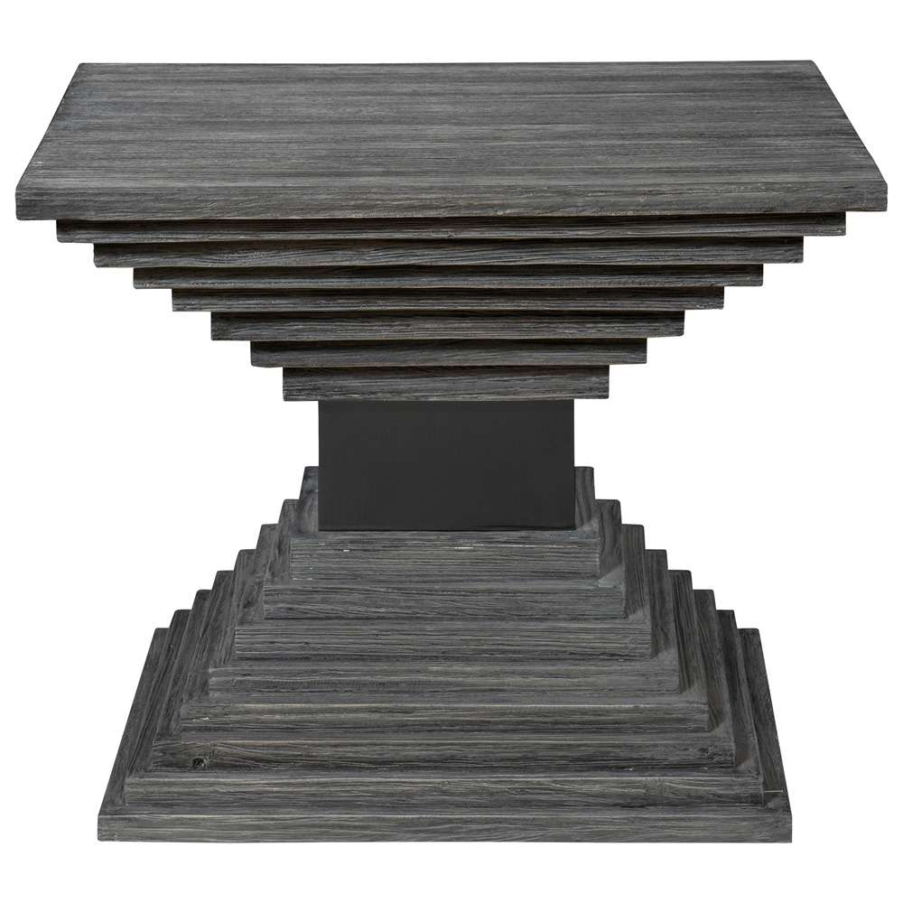 Uttermost - Andes Wooden Geometric Accent Table - 25288 veiw 1