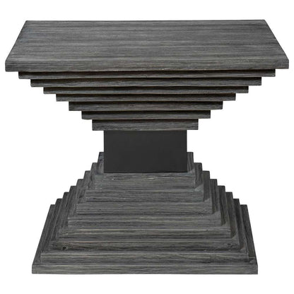 Uttermost - Andes Wooden Geometric Accent Table - 25288 veiw 1