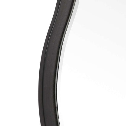 Uttermost - Aneta Black Round Mirror - 09693 veiw 3