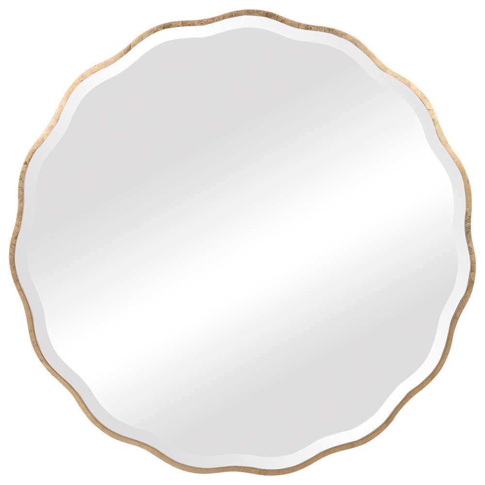 Uttermost - Aneta Gold Round Mirror - 09611 veiw 1